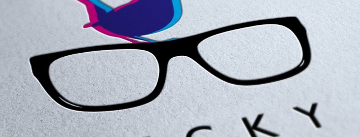 The Specky Wren Opticians Logo Design Brighton