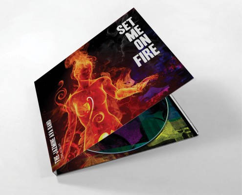 music packaging cd design brighton band